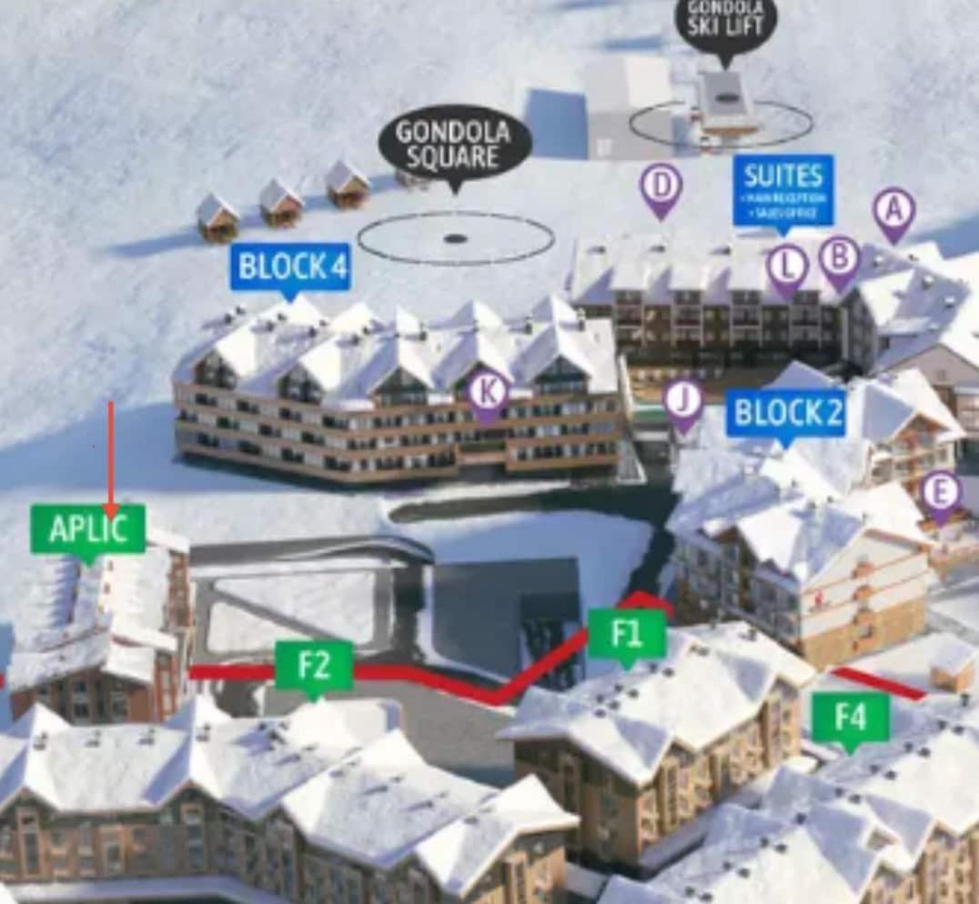 #114 Gudauri, Redco Alpic Апартаменты *